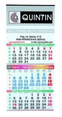 Calendario Pared Trimestral